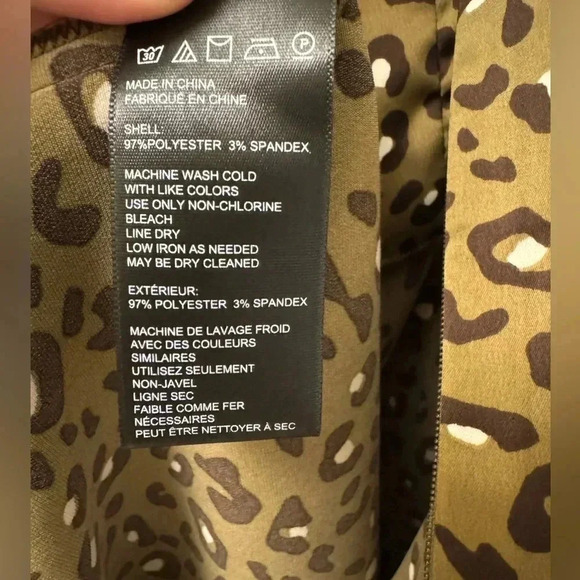 Urban Outfitters Animal Print Slip Dress Adjustable Straps EUC Size M - Picture 2 of 7